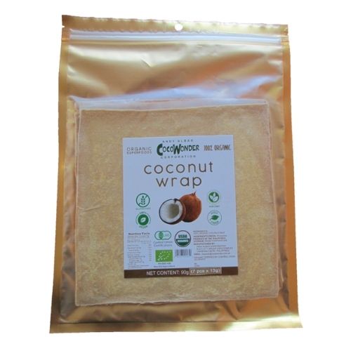 Glutenvrije kokosnoot wrap Bio